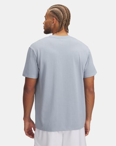 Men's UA Logo Embroidered Heavyweight Short Sleeve