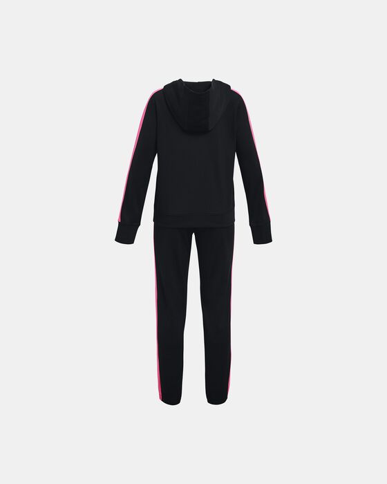 Girls' UA Knit Hooded Track Suit image number 1