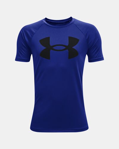 Boys' UA Tech™ Big Logo Short Sleeve