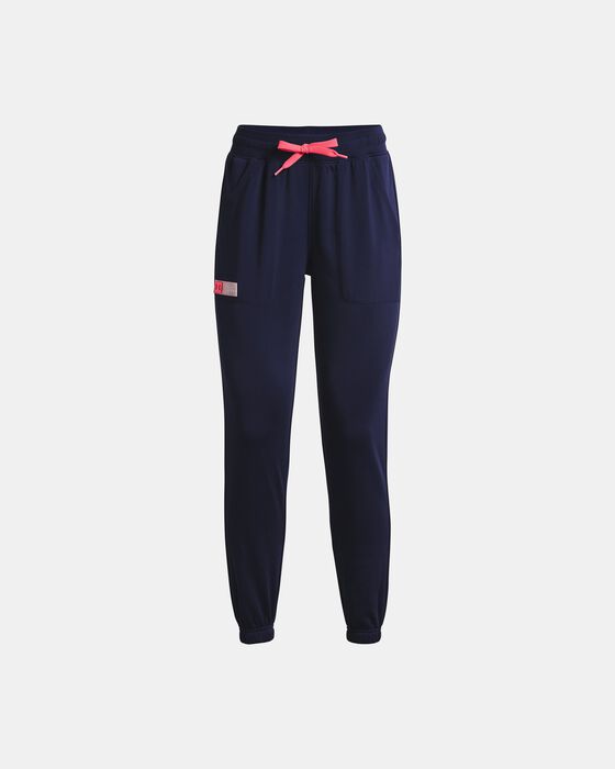 Women's UA Armour+ Mixed Media Pants image number 4