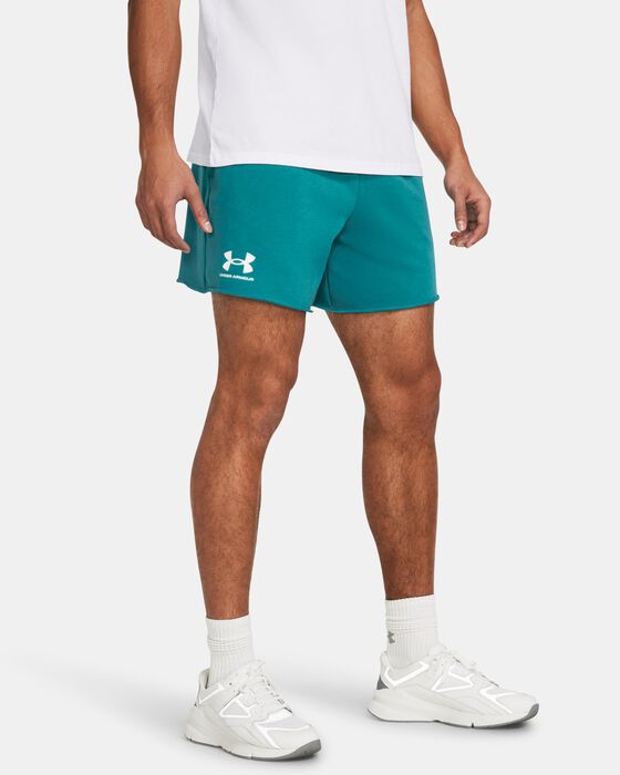 Men's UA Rival Terry 6" Shorts image number 0