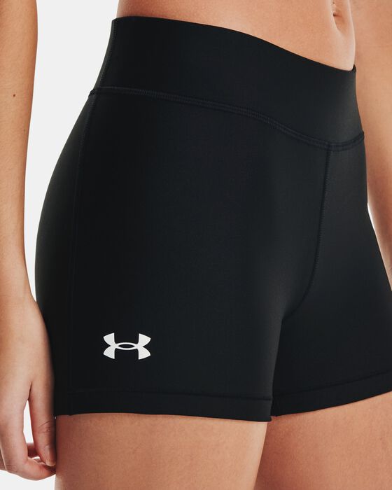 Women's HeatGear® Armour Mid-Rise Shorty image number 3