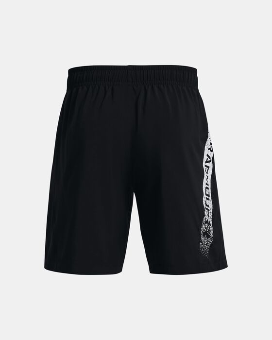 Men's UA Woven Graphic Shorts image number 5