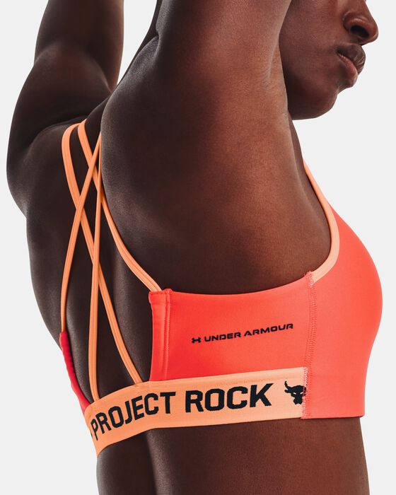 Women's Project Rock Crossback Family Sports Bra image number 6