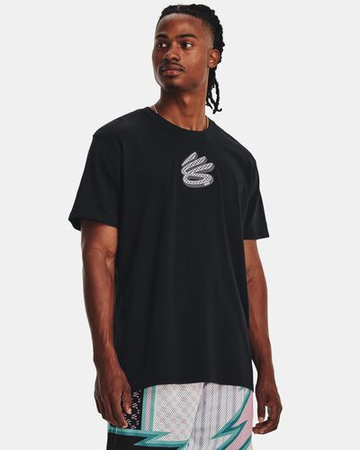 Men's Curry Logo Heavyweight Short Sleeve