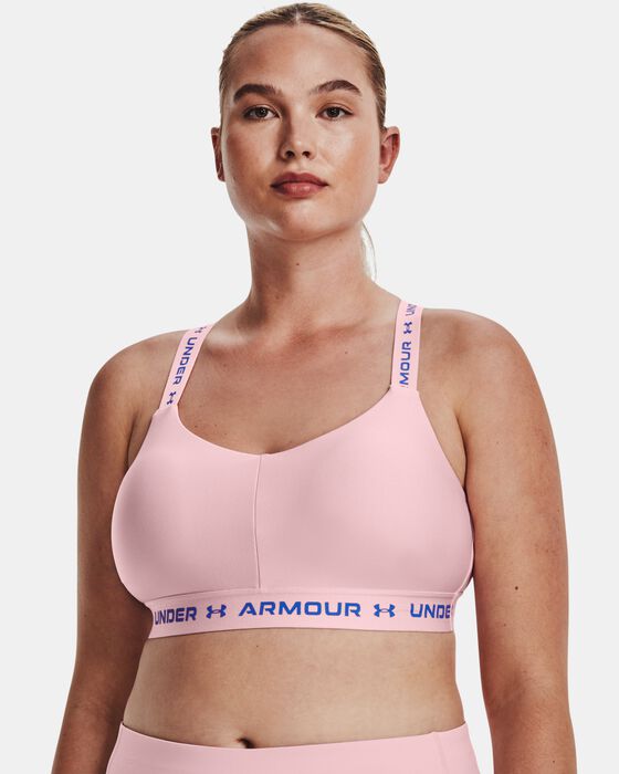 Women's UA Crossback Low Sports Bra image number 4