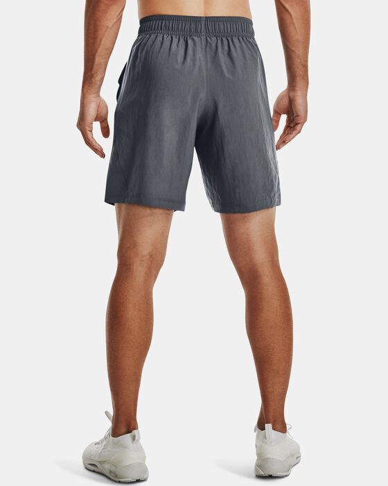 Men's UA Woven Graphic Wordmark Shorts image number 1