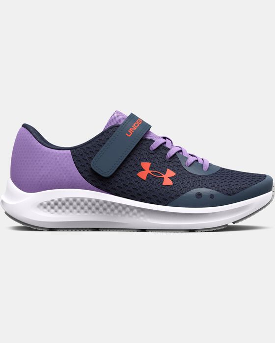 Girls' Pre-School UA Pursuit 3 AC Running Shoes image number 0