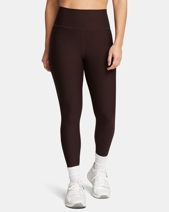 Women's UA Meridian Rib Ankle Leggings image number 0