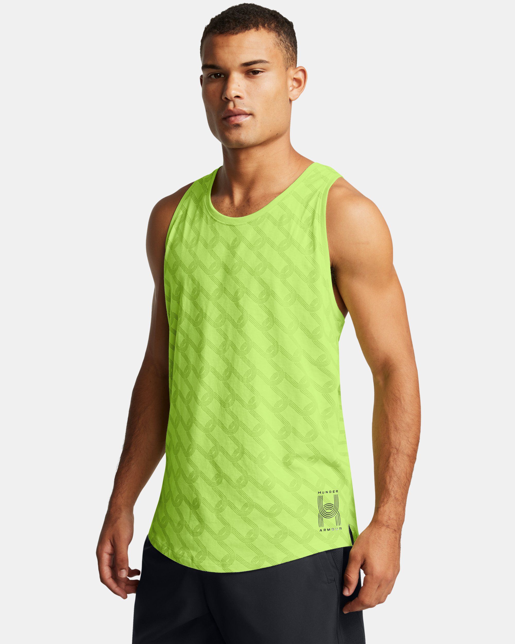 Muscle shirt under armour shop