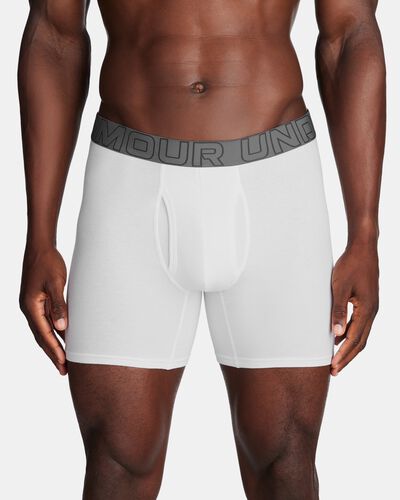 Men's UA Performance Cotton 6" 3-Pack Boxerjock®