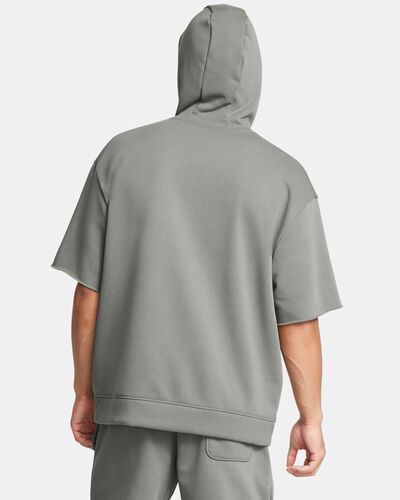 Men's Project Rock Heavyweight Tools Of The Trade Short Sleeve Hoodie