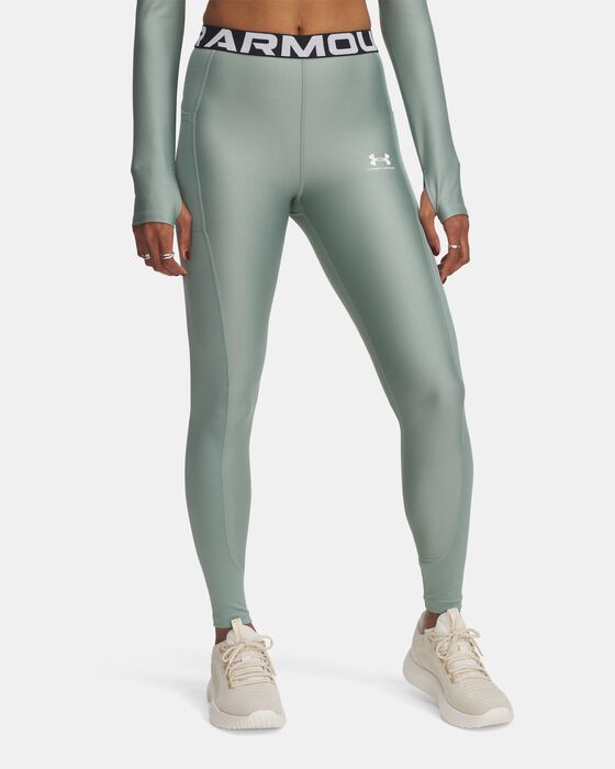 Women's HeatGear® Rib Leggings image number 0