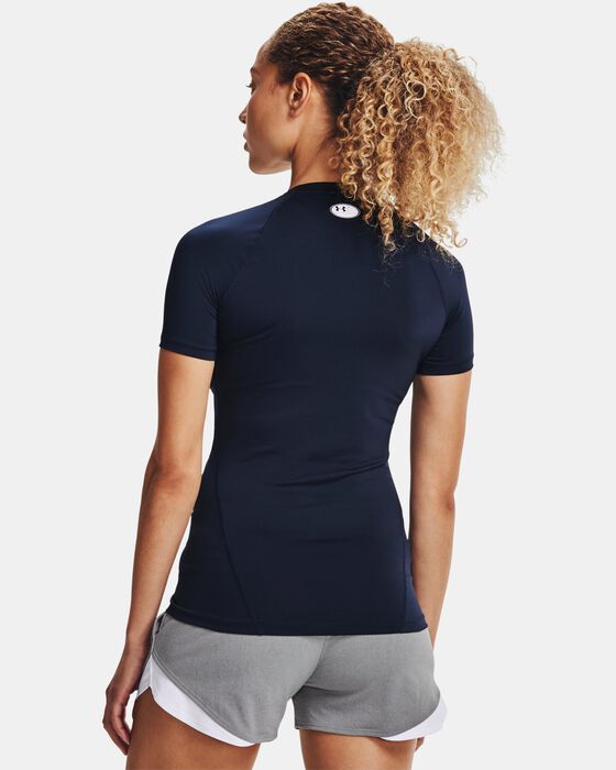 Women's HeatGear® Compression Short Sleeve image number 1