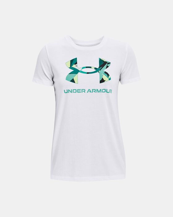 Women's UA Rival Logo Short Sleeve image number 4