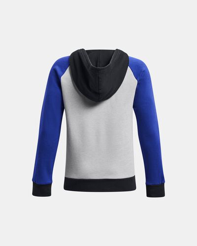 UA Rival Fleece Script Colorblock