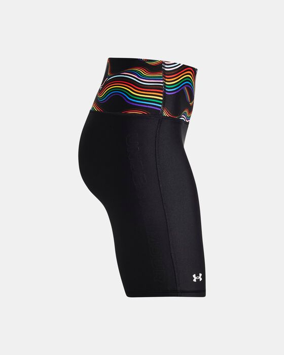 Women's HeatGear® Armour Pride Bike Shorts image number 2