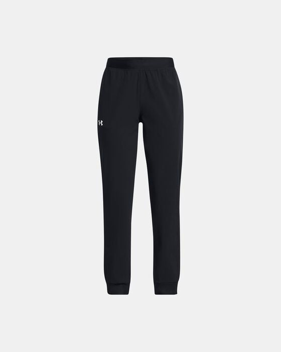 Girls' UA ArmourSport Woven Joggers image number 0