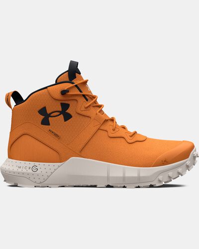 Men's UA Micro G® Valsetz Trek Mid Leather Waterproof Tactical Boots