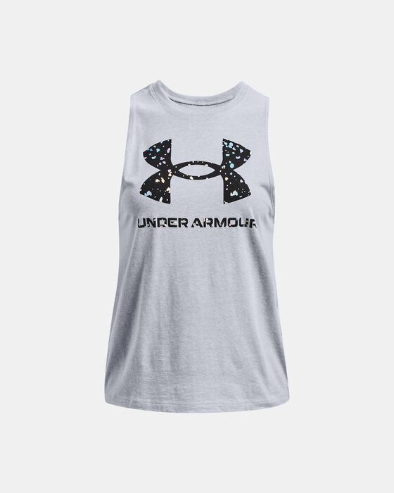 Women's UA Sportstyle Graphic Tank image number 4