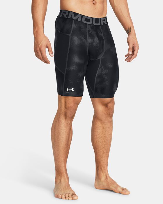 Men's HeatGear® Printed Long Shorts image number 0