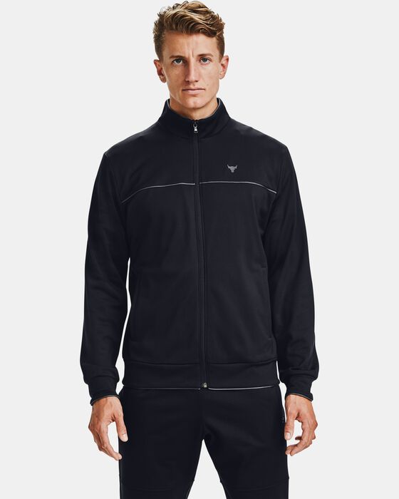 Under Armour Men's Project Rock Knit Track Jacket Black in Dubai, UAE