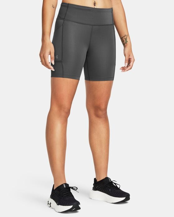 Women's UA Launch 6" Shorts image number 0