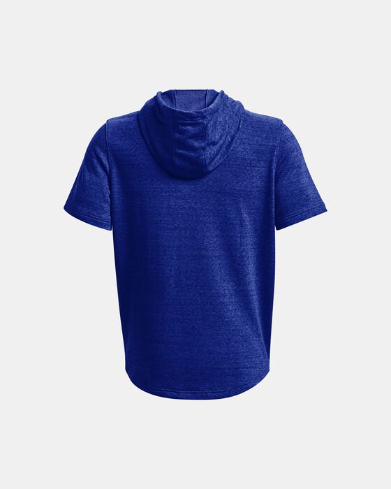 هودي UA رايفل تيري بأكمام قصيرة للرجال image number 5