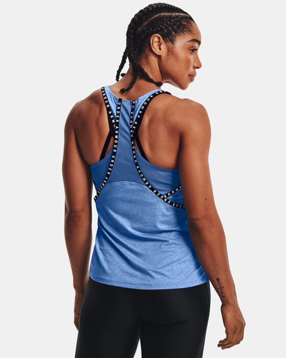 Women's UA Knockout Mesh Back Tank image number 0