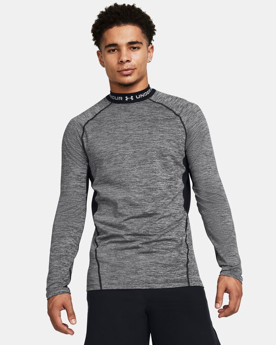 Men's ColdGear® Twist Mock Long Sleeve image number 0