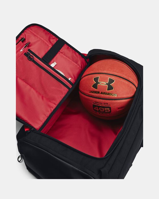Men's Project Rock Duffle Backpack image number 4