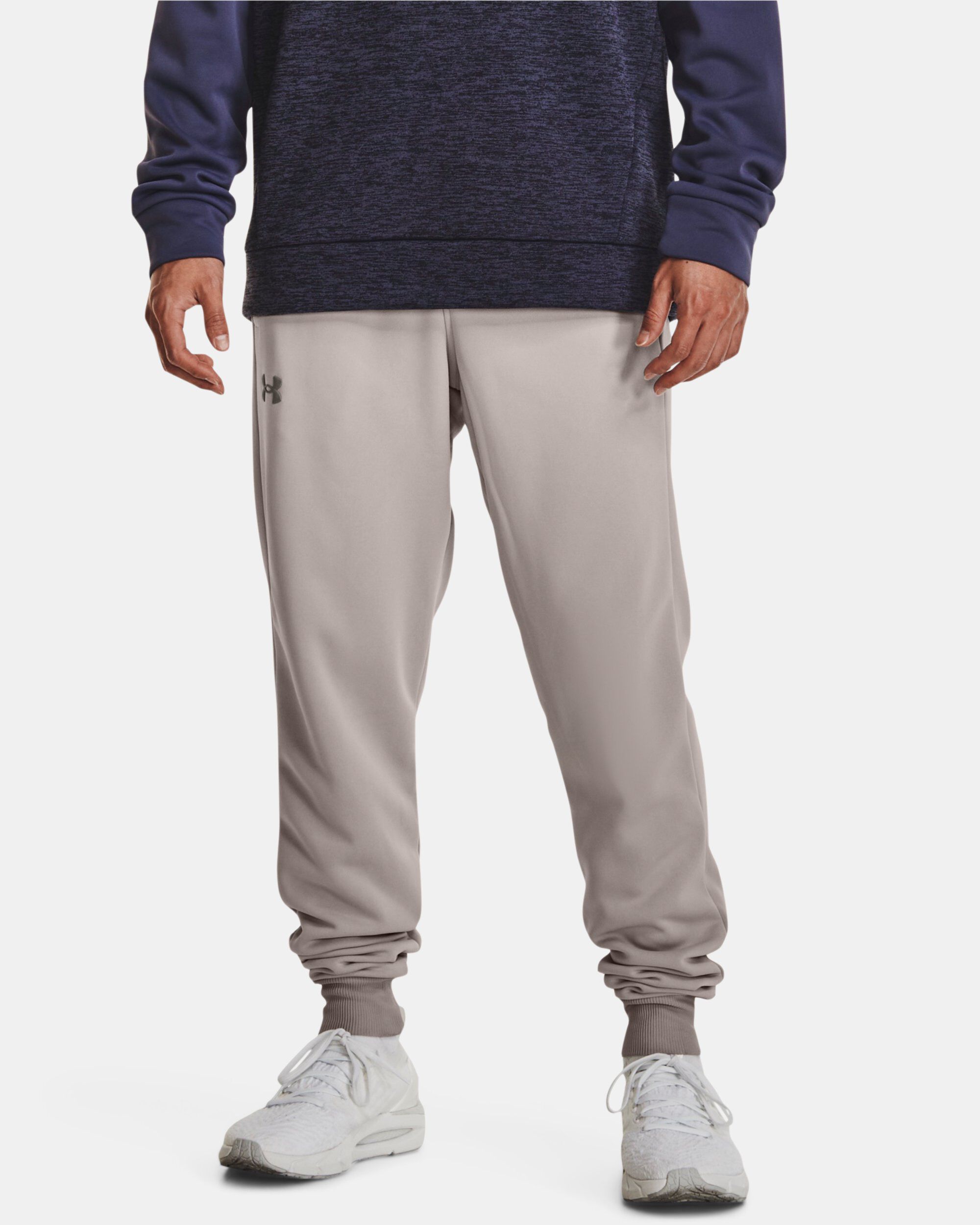 Mens grey under armour joggers new arrivals