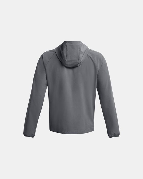 Men's UA Stretch Woven Windbreaker image number 4