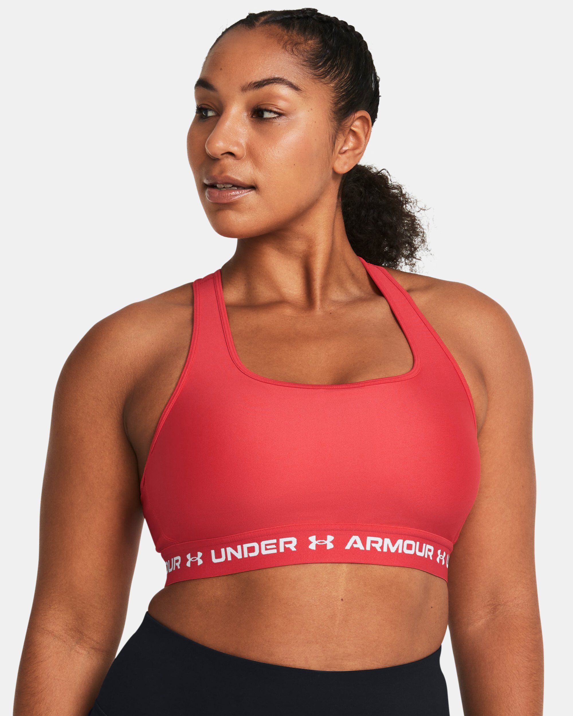 Women s Armour Mid Crossback Sports Bra