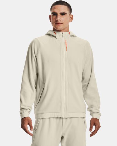 Men's UA RUSH™ Fleece Full-Zip Hoodie