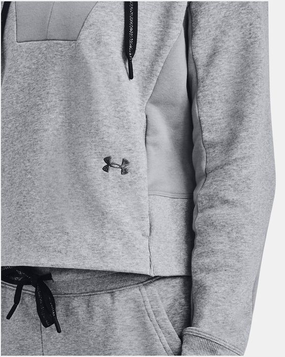 Women's UA Rival Fleece Embroidered Hoodie image number 4