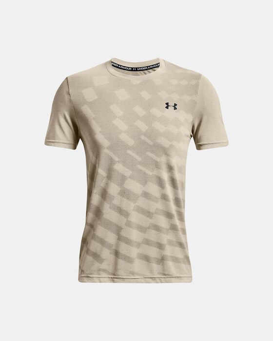 Men's UA Seamless Radial Short Sleeve image number 4