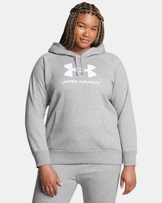 Women's UA Rival Fleece Logo Hoodie image number 0