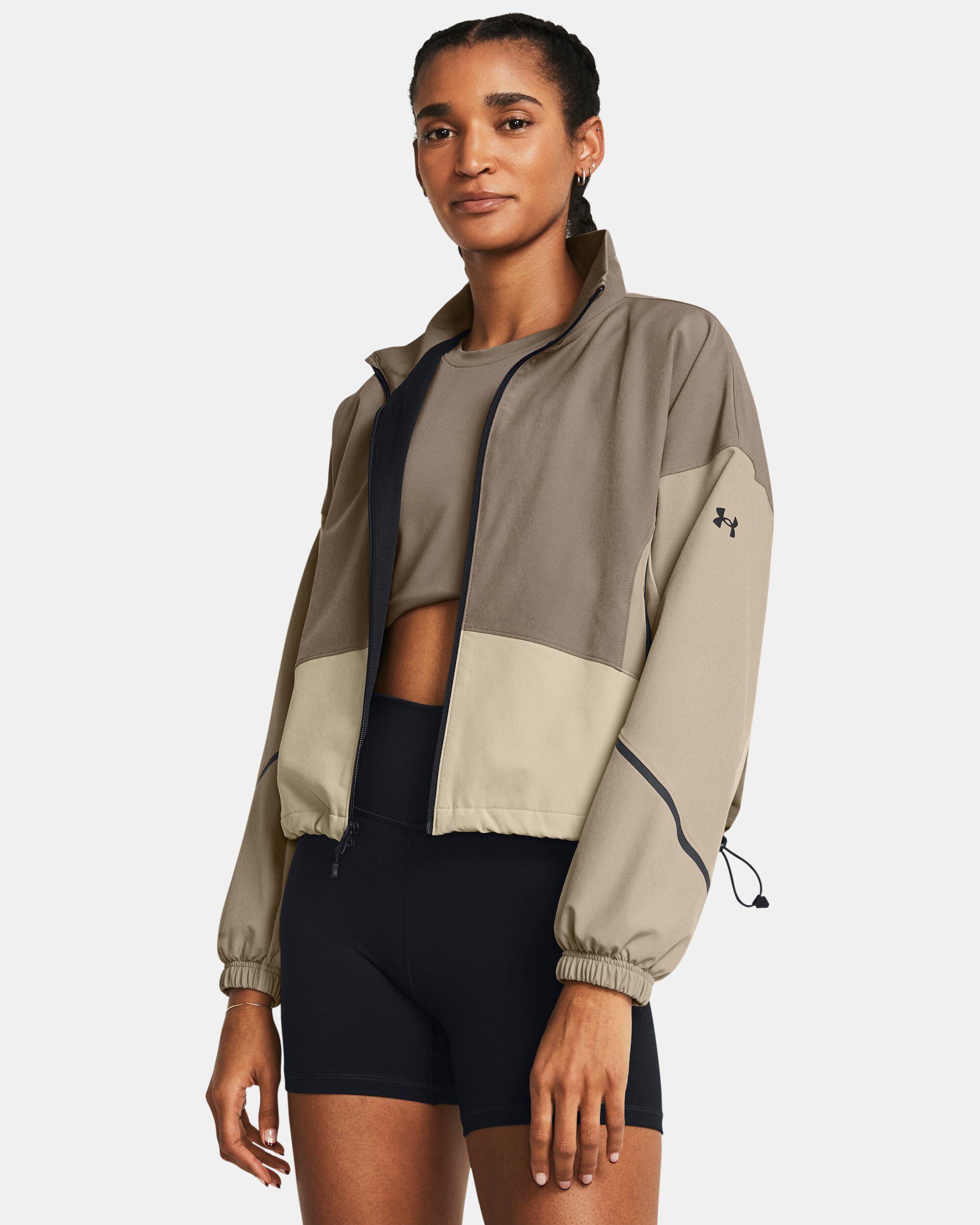 Buy Women's UA Unstoppable Jacket Brown in Dubai, UAE