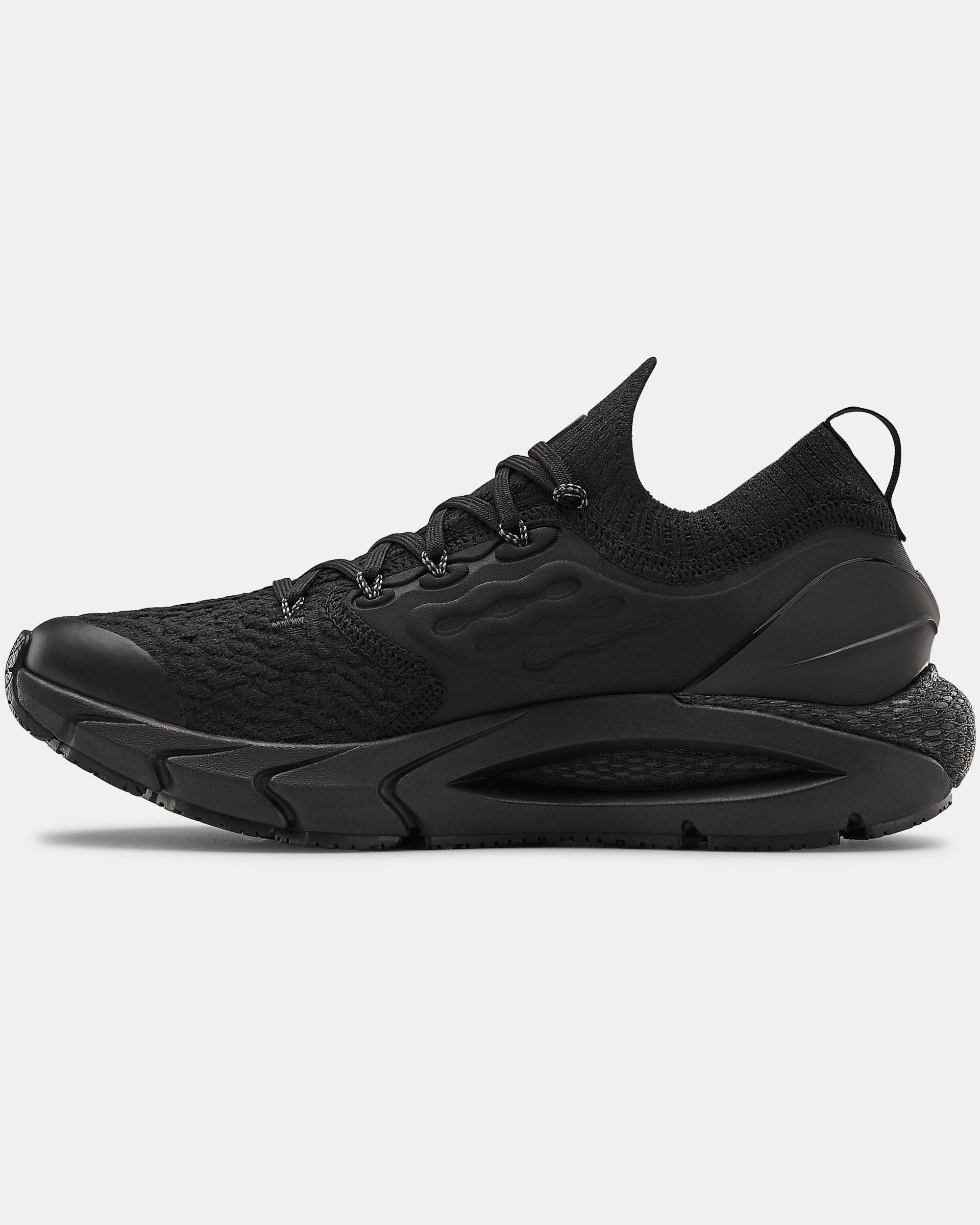 Buy Boys Grade School UA HOVR Phantom 2 Running Shoes Black in Dubai UAE Under Armour
