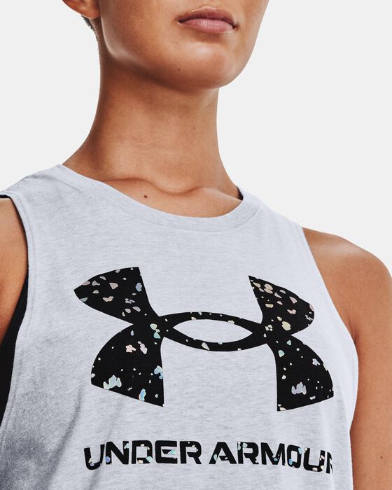 Women's UA Sportstyle Graphic Tank image number 3