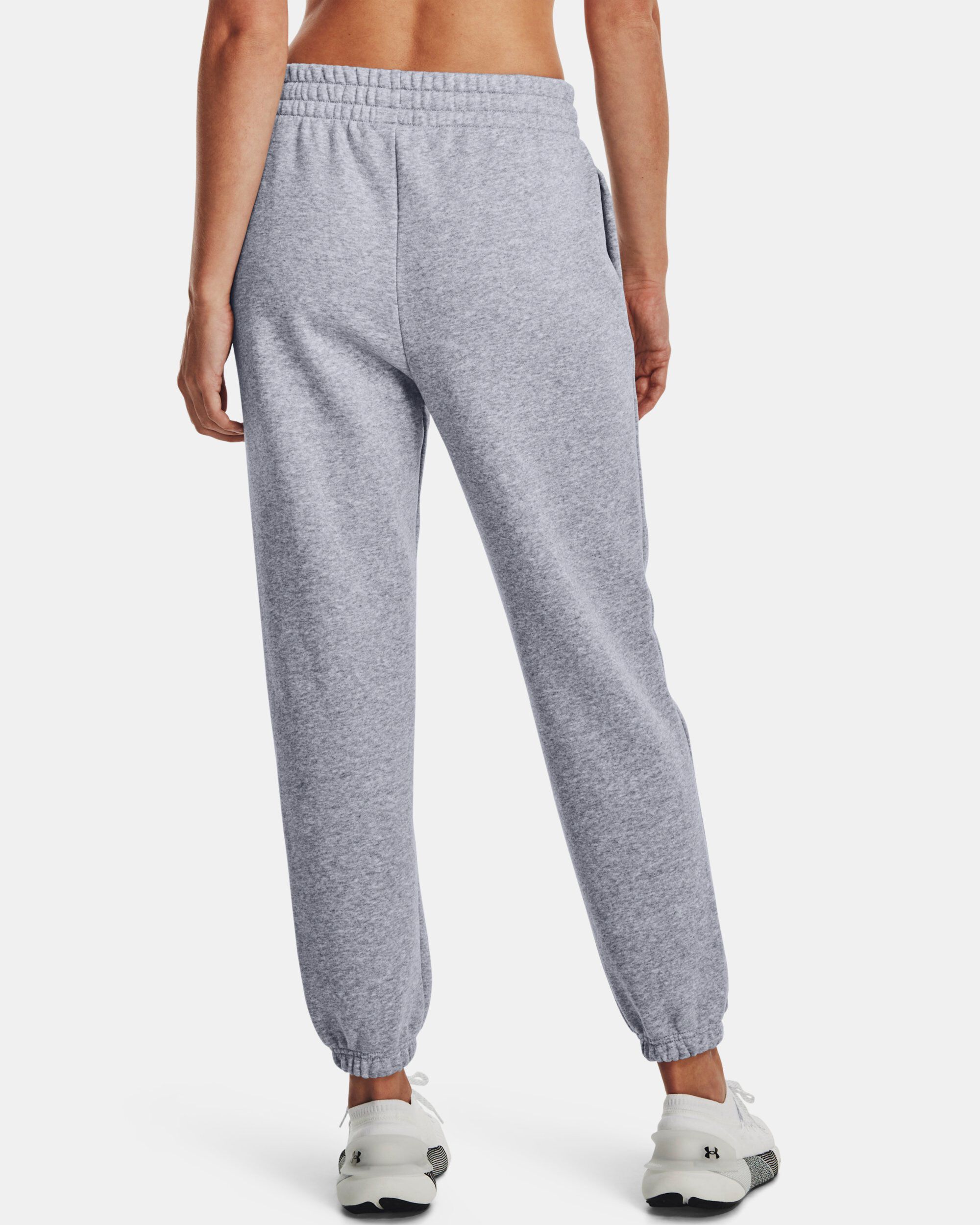 Buy Women s UA Essential Fleece Joggers Grey in Dubai UAE Under Armour