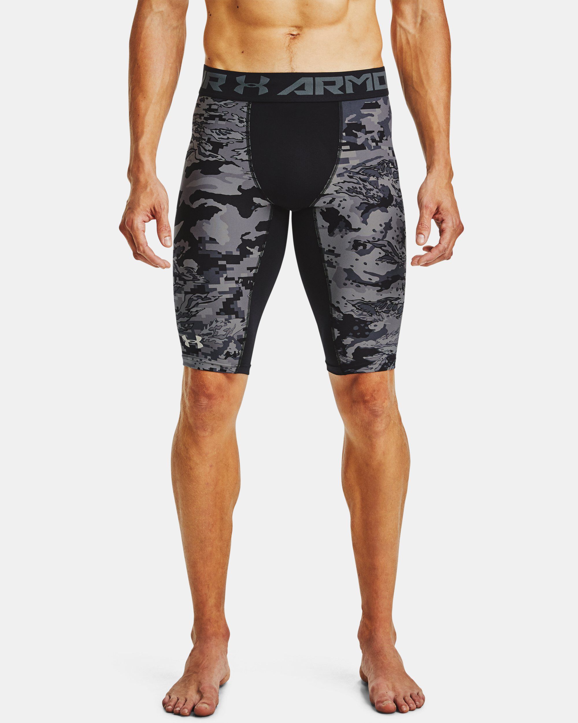 Under Armour Men s HeatGear Armour Extra Long Printed Shorts