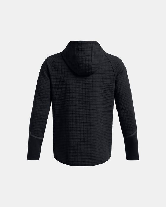 Men's UA Unstoppable Fleece Grid Full-Zip image number 4