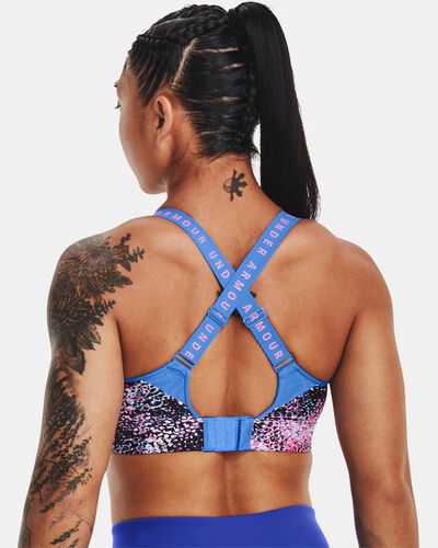 Women's UA Infinity High Printed Sports Bra