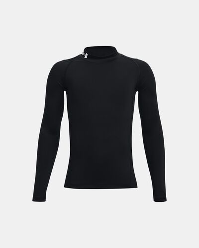 Boys' HeatGear Armour® Mock Long Sleeve
