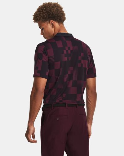 Men's Curry Printed Polo