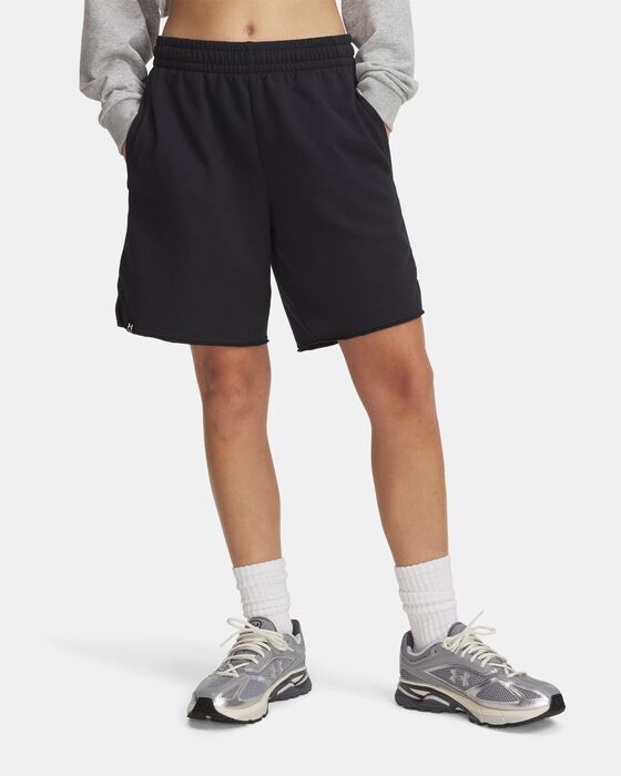 Women's UA Icon Terry Long Shorts image number 0