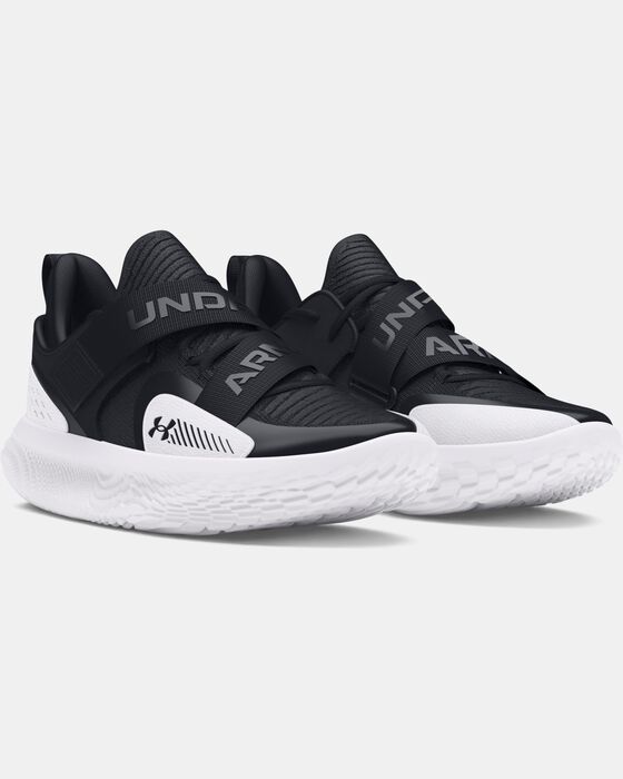 Unisex UA FUTR X 4 Basketball Shoes image number 3