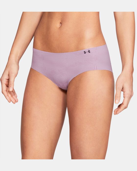 Women's UA Pure Stretch Hipster 3-Pack Printed image number 0